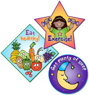 Healthy Kids Clipart 